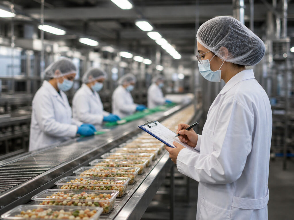 Treinamento para indústria de alimentos
